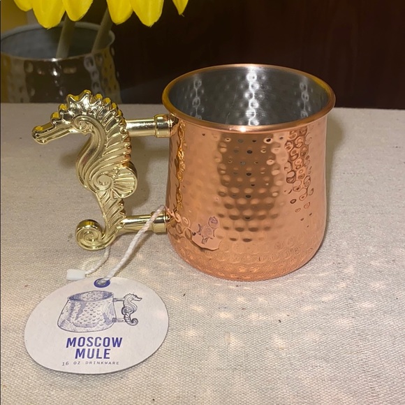 Seahorse Moscow Mule Mug - Picture 4 of 15